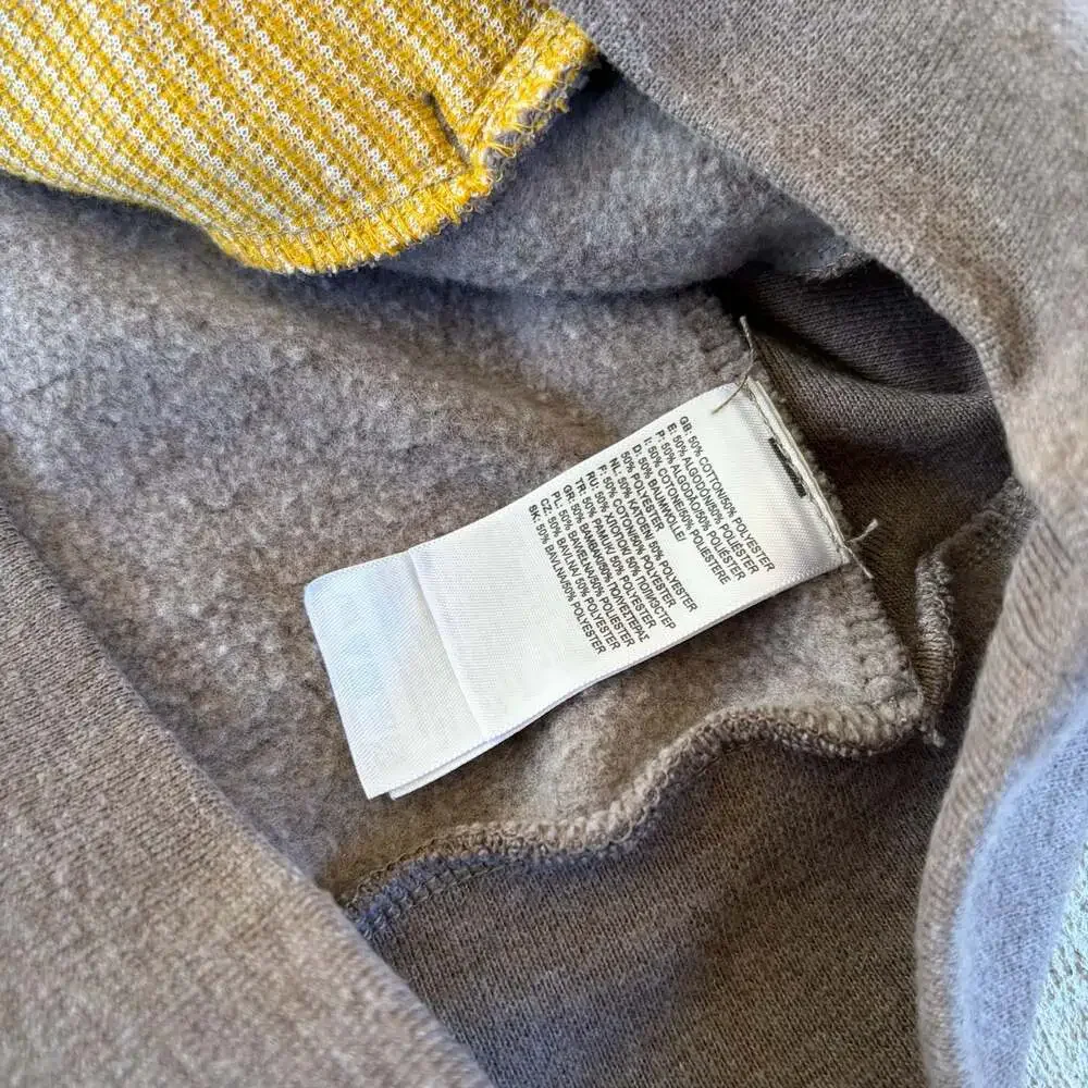 Y2K The North Face Men's Brown Hoodie Pullover Sz L